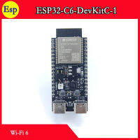 ESP32 C6 DevKitC 1บอร์ดพัฒนา ESP32-C6 Series Espressif Technology Multimedia Solution Wi-Fi 6