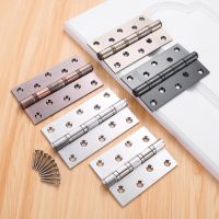 Stainless Steel Flat Hinge 4 Inches 5 Inches 30 Bearing Wooden Door Loose-leaf Bronze Thickened Folding Hinge Silent Hinge Door Hardware Locks