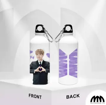 Tumbler Bottle BTS BE RM JIN SUGA JHOPE JIMIN V JUNGKOOK // Insert Paper  Drink Bottle Kpop