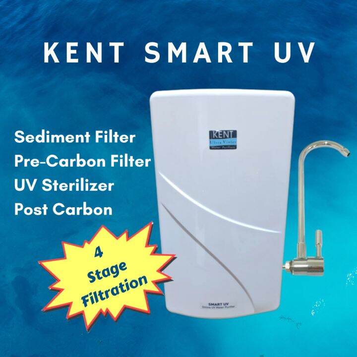Kent Smart UV K3000 Water Purifier Water Filter With UV Light To Kill