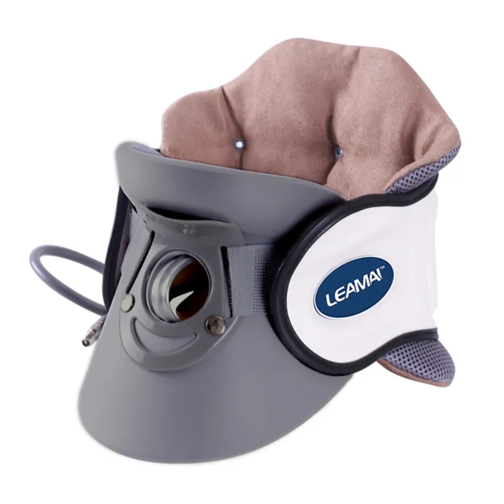 LEAMAI Inflatable Medical Neck Cervical Traction Device Relief Neck