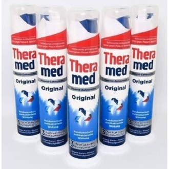 Giảm giiá sốc kem đánh răng theramed 2in1, vệ sinh toàn diện miệng - ảnh sản phẩm 6