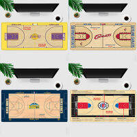 Basketball Court With The Same Extra-large Long Mouse Pad Lakers Rocket Warriors Table Mat