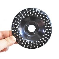 4 Inch Angle Grinder Wood Carving Disc Woodworking Grinding Shaping Wheel Abrasive Rotary Tool for 16/22mm Bore Angle Grinders