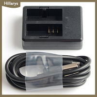 [Hillarys] 2 in 1ช่องชาร์จแบตเตอรี่แบบคู่แท่นชาร์จกล้องสำหรับ SJ4000 eken SJCAM