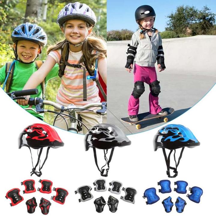 skateboard-protective-gear-7pcs-skate-protective-gear-kids-skate-protection-full-protection-easy-to-adjust-ventilation-design-for-balance-bike-cycling-ski-adorable