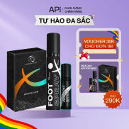 Set quà tặng khử mùi hôi chân API MEN, xịt khử mùi hôi chân lên đến 24h