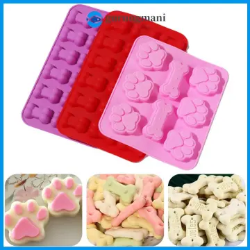 4 Cavity Bulldog Ice Cube Ice Box Food Grade Mold, Puppy Pet Shaped Ice  Maker Ice Grid Mold 