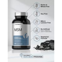 Horbaach MSM 3,000 mg. 300 Capsules