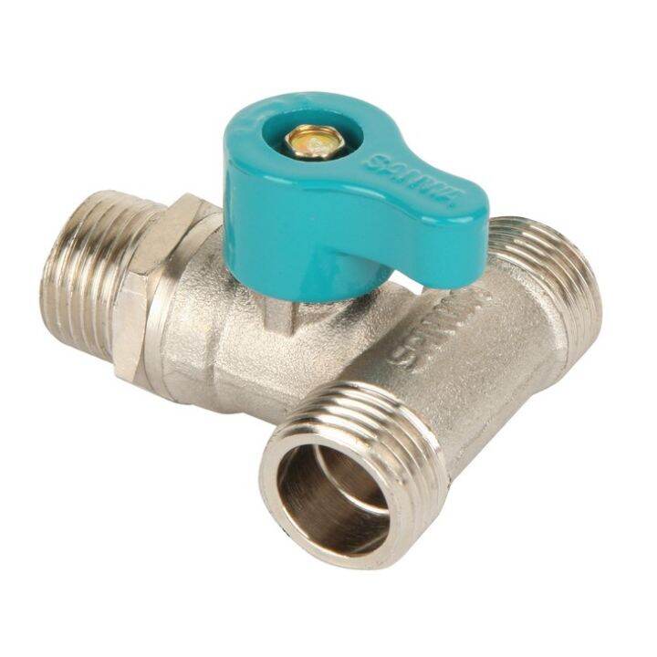 sanwa-สต็อปวาล์ว-มินิบอลวาล์ว-ซันวา-3-ทาง-mini-ball-valve-3-way-4-หุน-1-2-ผผผ-mmm