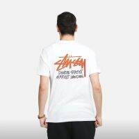 2023 FORↂ Stussy stu west summer short-sleeved t-shirts popular logo leisure men and women with money