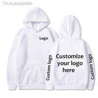 Aolzbiip49h Custom Hoodie Diy ข้อความคู่เพื่อนครอบครัวโลโก้ภาพพิมพ์ผู้ชายเสื้อผ้าปรับแต่งกีฬาเสื้อกันหนาวสไตล์กีฬา