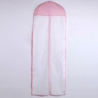 Non-woven Clothes Dust Cover Breathable Long  Dress Storage Bag Bridesmaid Bridal Wedding Gown Dress Suits Dustproof Cover Wardrobe Organisers