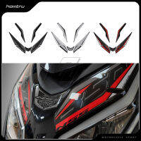 3D resin motorcycle front fairing sticker for Honda Forza NSS 350 from 2023