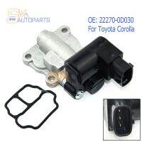 22270-0D030วาล์วควบคุมสำหรับอากาศที่ไม่ได้ใช้งานใหม่เชฟโรเลตพริซซึม Toyota Corolla 1.8L 22270-22050 22270-22010