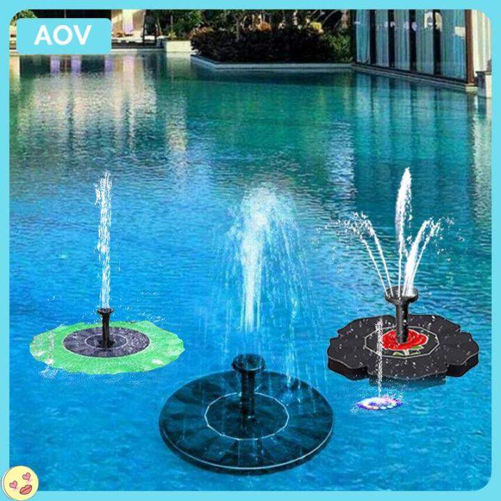 Pond Pool Garden Decoration Solar Panel Water Solar Powered Fountain