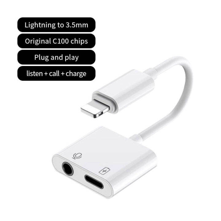 Suitable for Apple 13 C100 Original Adapter Cable iPhone X Adapter 2in