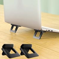 KAIQISJ Mini Laptop Stand Invisible Desktop Holder Support Notebook Cooling Pad Stand For Macbook Universal Laptop Feet Holder Laptop Stands