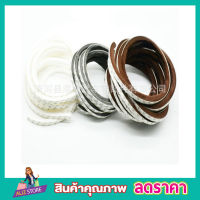 Foam strip adhesive เทปขนกันฝุ่น 12x7mm (1.5 เมตร)ซีลประตู กันฝุ่นแมลง  เทปติดขอบประตู เทปติดขอบหน้าต่าง เทปขนสักหลาด เทปปิดร่อง