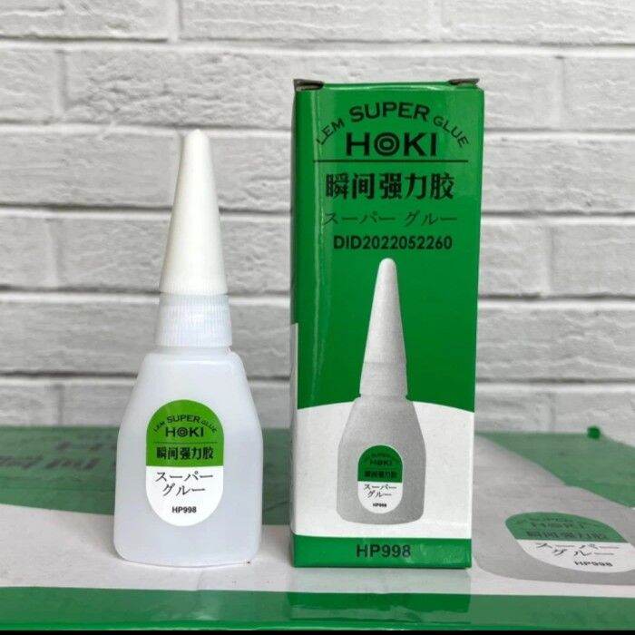 Lem Super Glue Hoki Hp Gram Dus Hijau Lem Korea Besi Cair Lazada