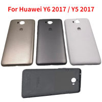 สำหรับ Huawei Y6 2017 Y5 2017 Y5-3 Y5-III MYA-U29 MYA-L03 L23 L02 L22 L41 L11ด้านหลังฝาครอบเคสประตูด้านข้าง Key