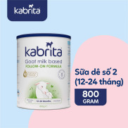 Sữa dê Kabrita số 2 12-24 tháng - Lon 800g