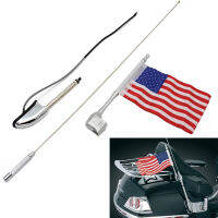 Antenna For Honda GL1800 01-14 Motorcycle Antenna Kit Audio Navi Comfort +Flag GL 1800 Glodwing Rated 5.0 5 based on 5 cus