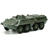 COYEN BTR 80รถหุ้มเกราะล้อ1:72กาวฟรี4D โมเดลประกอบของขวัญทหาร