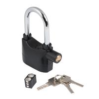 ?สุดพิเศษ!!✅ กุญแจห่วงยาว ALARM LOCK LONG 70 MM สีดำ กุญแจคล้อง PADLOCK ALARM LOCK LONG 70MM BLACK