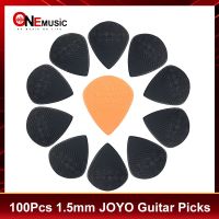 100pcs/lot JOYO Guitar Pick "Never Give Up Dreams" 1.5mm Thinckness Black/Orange Guitar Bass Accessories