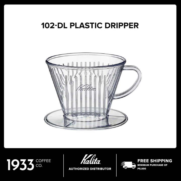 Kalita 102DL / 103DL Wide Brim Coffee Dripper Clear Plastic Lazada PH