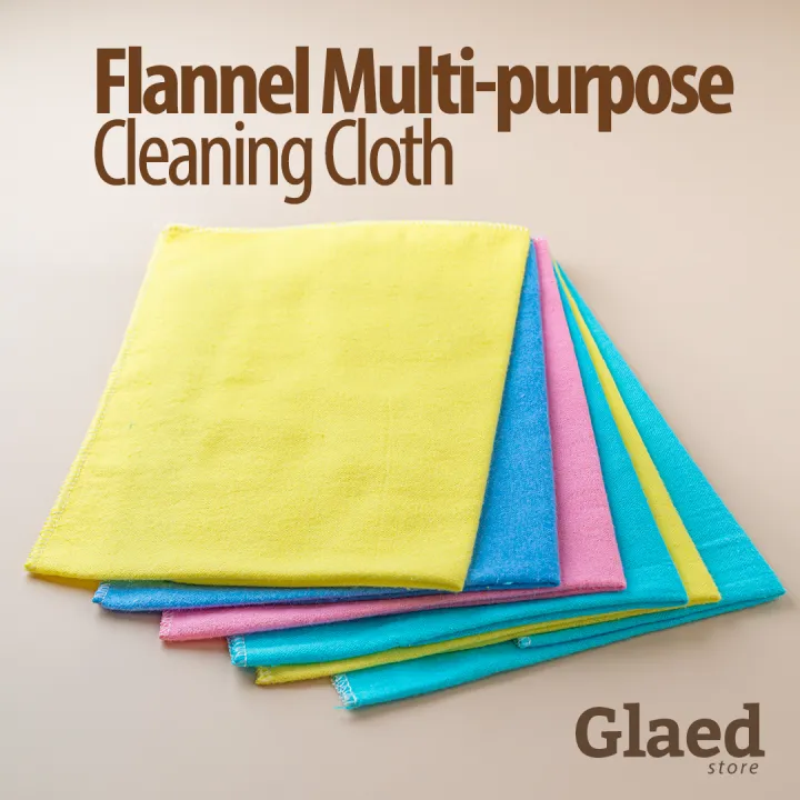 Flannel Multipurpose Cleaning Cloth Lazada PH