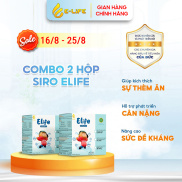 Combo 2 hộp Siro ăn ngon cao cấp ELIFE Delici giúp cho trẻ biếng ăn và