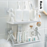 2022 Newest Bathroom Shelves No-drill Corner Shelf Shower Storage Rack Holder Kitchen Toilet Organizer Bathroom Accessories