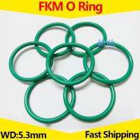 【hot】✳✧♨  Gasket Mechanical Fluorelastomer O-Ring  O washer 5.3mm ID 18.5mm - 152.5mm