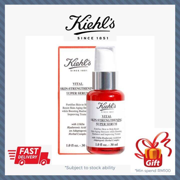 KIEHL’S VITAL SKINSTRENGTHENING SUPER SERUM 30ML Lazada