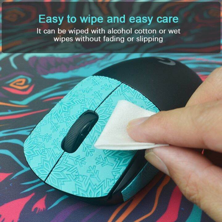 Mouse Grip Tape Skate Handmade Sticker Non Slip Skin Suck Sweat For