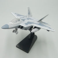 A1:87 Diecast เครื่องบินรุ่น US F-22 Raptor Jet Fighter ดึงกลับของเล่นเสียง &amp; LightM