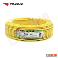 สายไฟ THW IEC01 YAZAKI 1x6 ตร.มม. 100 ม.