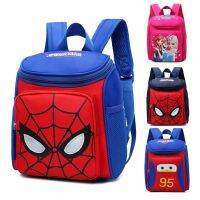 Anime Spiderman Design Backpack Frozen Cars Printing Boys Primary Children School Bag Kids Kindergarten Backpack Travel Bag