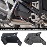 ฝาปิดไอเสียมอเตอร์ไซค์ Racingcar กรอบด้านบนแผงด้านข้างตรงกลางสำหรับ BMW GS 1200 1250 GS Adv สำหรับ BMW R1200GS R1250GS LC ผจญภัยสีดำ