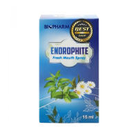 (วันหมดอายุ 12/9/25) Endrophite Spray 15 ml เอนโดรไฟต์ สเปรย์พ่นปาก