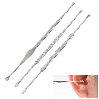 1PC Ear Cleaner Portable Ear Wax Pick Double Headed Earwax Removal Tool Ears Dig Scoop Clean Health Care Ear Care Tool