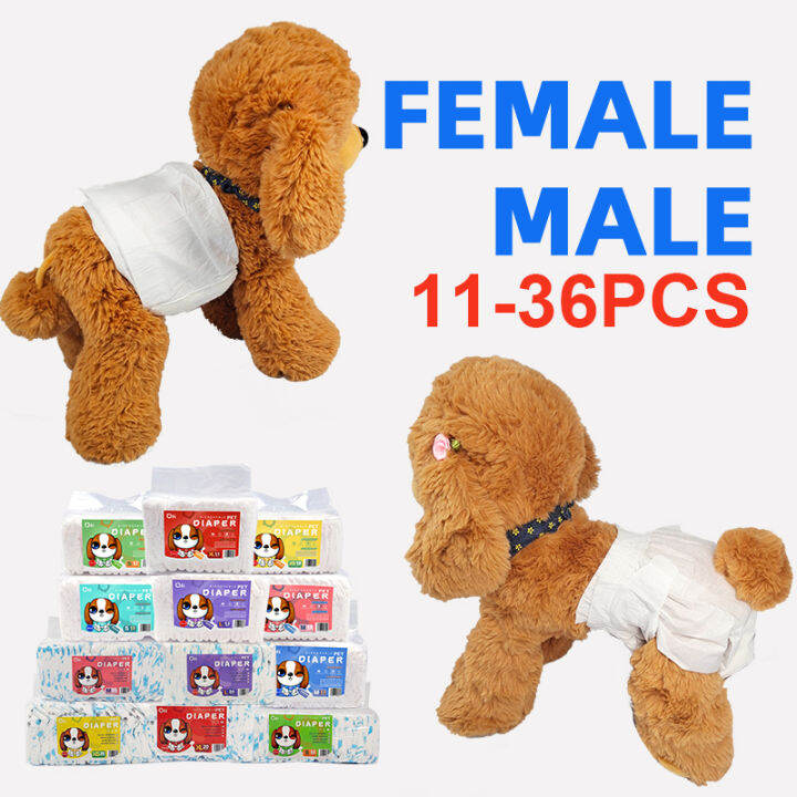 Qti Japan Pet Dog Diaper 3612pcs XXS XS S M L XL Female Male Dog Disposable Diapers Lazada PH