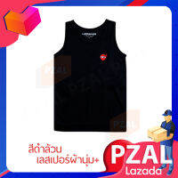 เสื้อกล้ามทอม Lessper PZAL - สีดำล้วน ใส่แทนเสื้อในได้เลยเพื่อพรางให้แบนเลียบแมนได้ทุกสถานการณ์