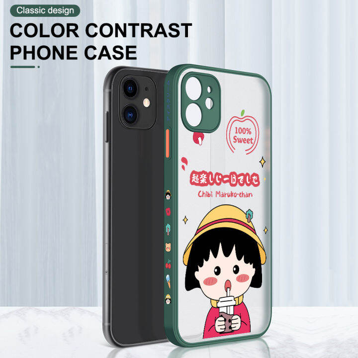 ggk-เคสสำหรับ-realme-c53-realme-narzo-n53การ์ตูนน่ารัก-การออกแบบลวดลายเคสโทรศัพท์มารูโคเช่หวานเคสแข็งกันกระแทกกล้องคลุมทั้งหมดปกป้อง