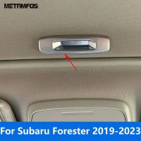 ““:{》} สำหรับ Subaru Forester SK 2019 2020 2021 2022 2023หลังคารถด้านประตูฝาครอบมือจับกรอบสวิตช์สกายไลท์อุปกรณ์เสริมรถยนต์