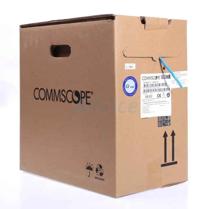 CAT6 UTP Cable (305m/Box) AMP By Commscope (24AWG) (14270716) Lazada
