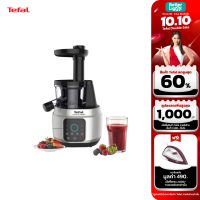 TEFAL เครื่องสกัดน้ำผักและผลไม้ Slow Juice &amp; Clean (150 วัตต์, 0.8 ลิตร, 6 โปรแกรม) / รุ่น ZC420 (รับประกันศูนย์ไทย 2 ปี)