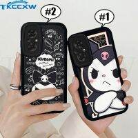 (Spicy Rabbit Head) สำหรับ Huawei คู่40เมท20 P30 P40 Pro Lite Nova 7 8 9 SE 7 8 9 Pro 9Z 7i 5T Y7 Pro Y9ดังสุดๆเคส2019ตัวการ์ตูนคู่ Kuromi เคสโทรศัพท์ฝาครอบป้องกันนิ่ม